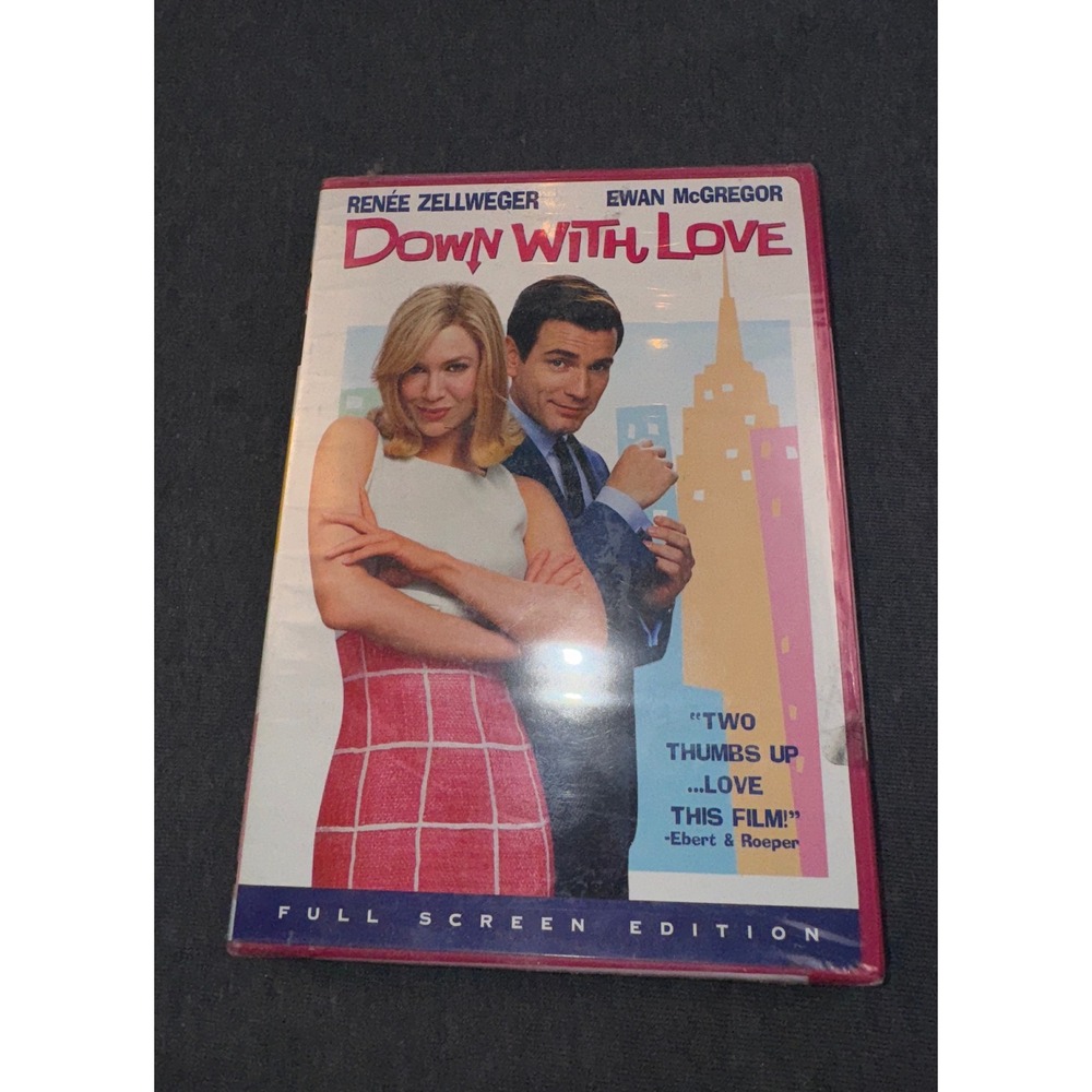 Down With Love DVD Movie Renee Zellweger Ewan McGregor Full‎ Screen